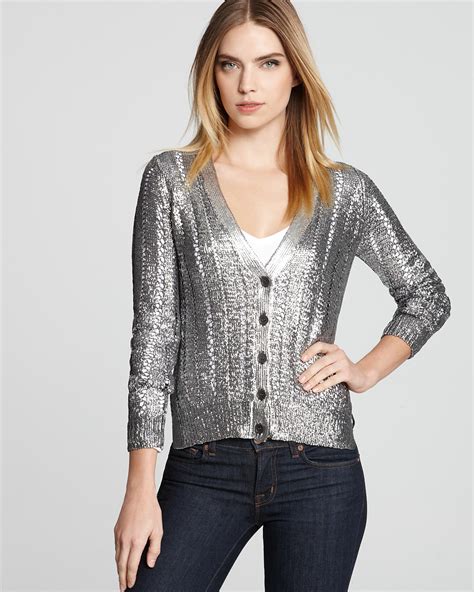 cooling fabric metallic cardigan online|Women's Metallic Cardigans .